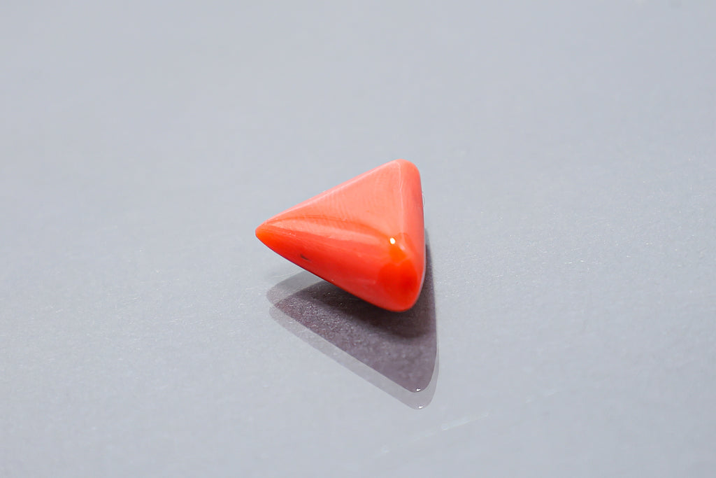 Triangle Coral 6.65 Carat