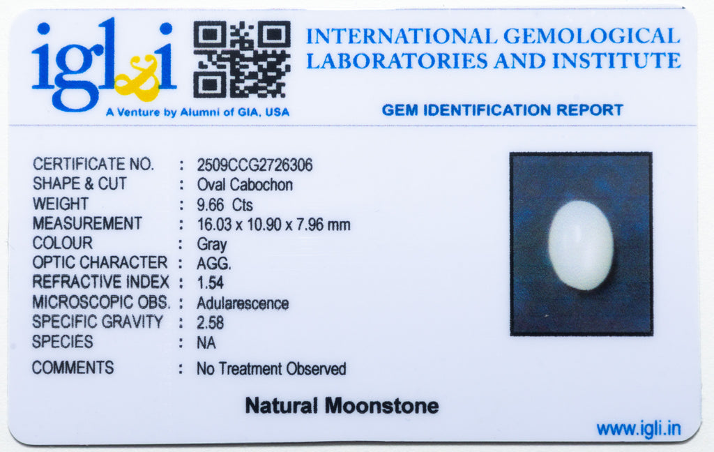 Moon Stone 9.66 Carat