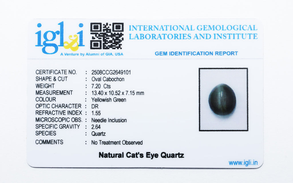 Cat Eye 7.20 Carat