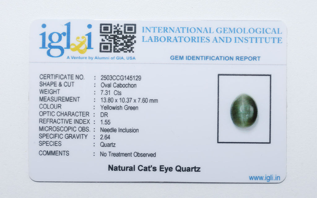 Cat Eye 7.31 Carat