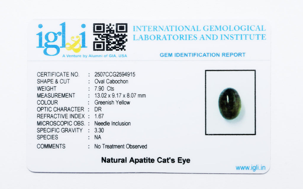 Cat Eye 7.90 Carat