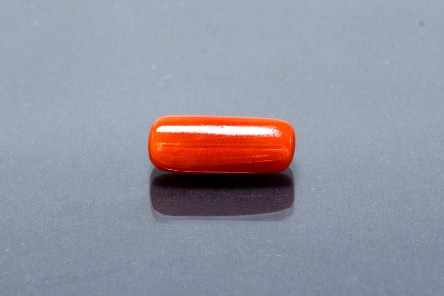 Coral Moonga 7.86 Carat