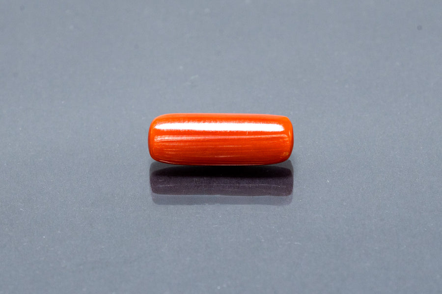 Coral Moonga 7.17 Carat