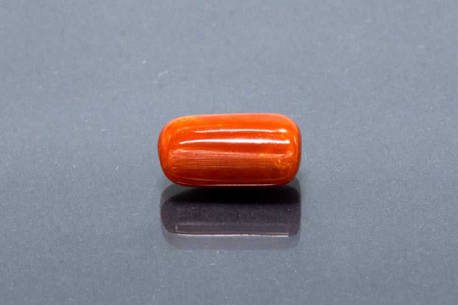 Coral Moonga 6.62 Carat