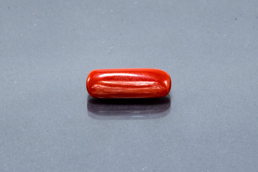 Coral Moonga 7.36 Carat