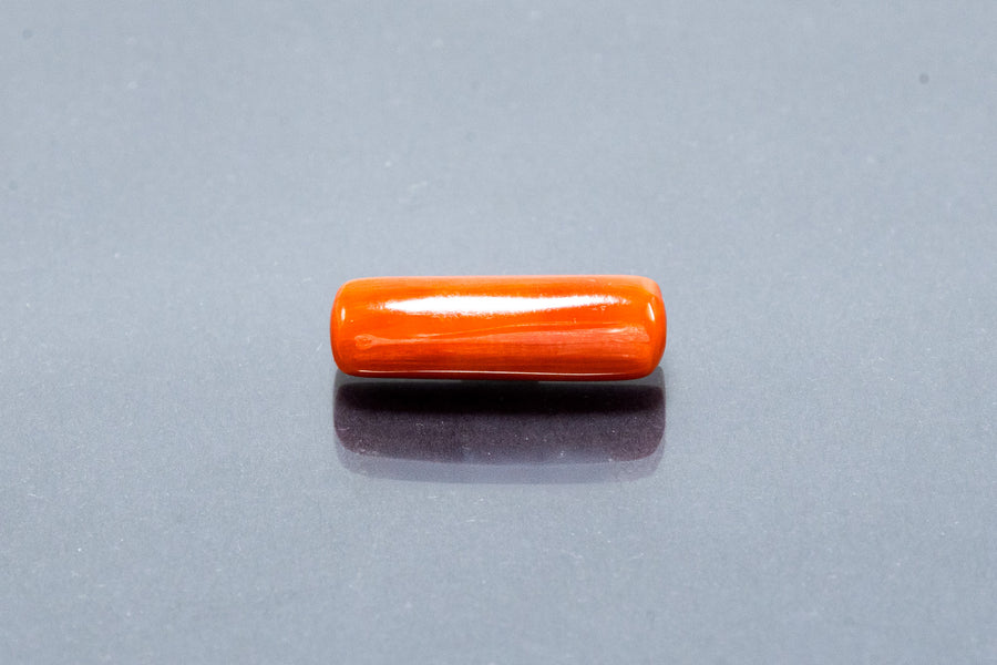 Coral Moonga 7.61 Carat