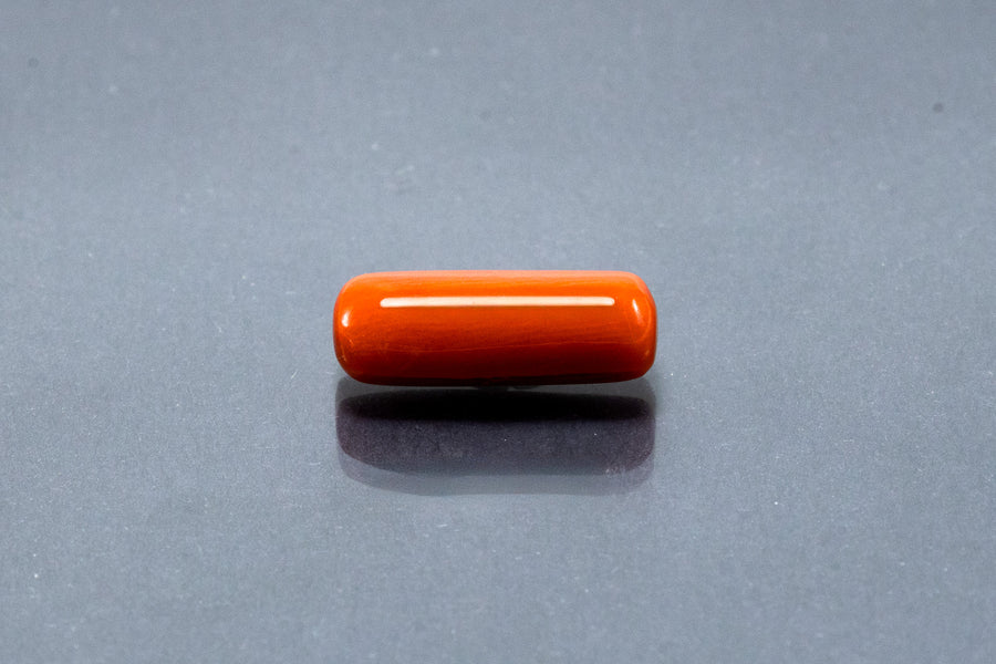 Coral Moonga 7.03 Carat