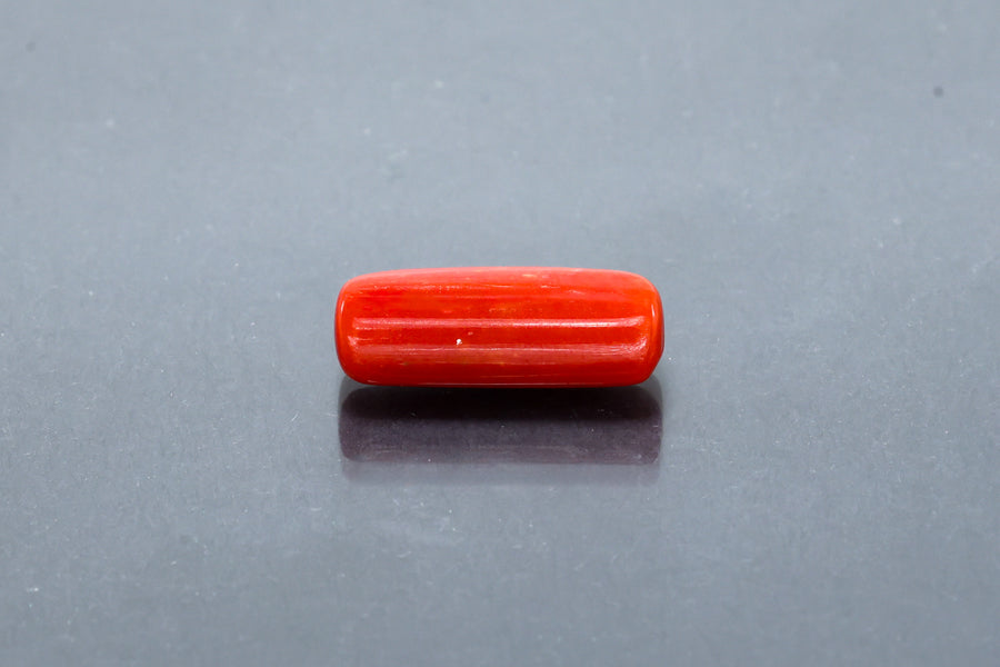 Coral Moonga 6.76 Carat