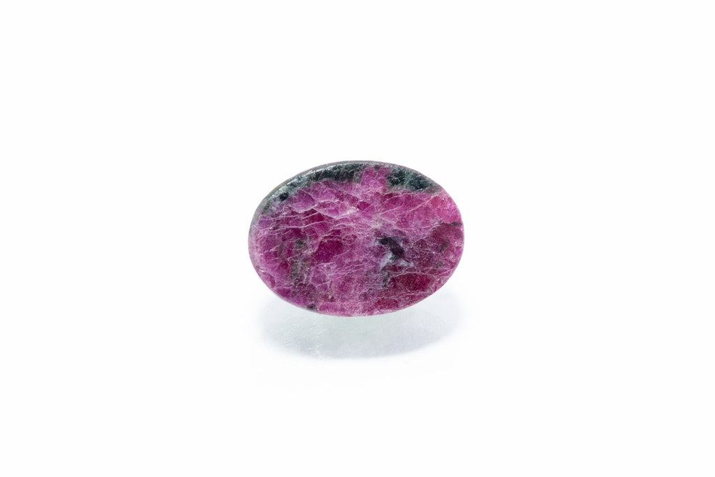 ruby zoisite 8.14 carat back image