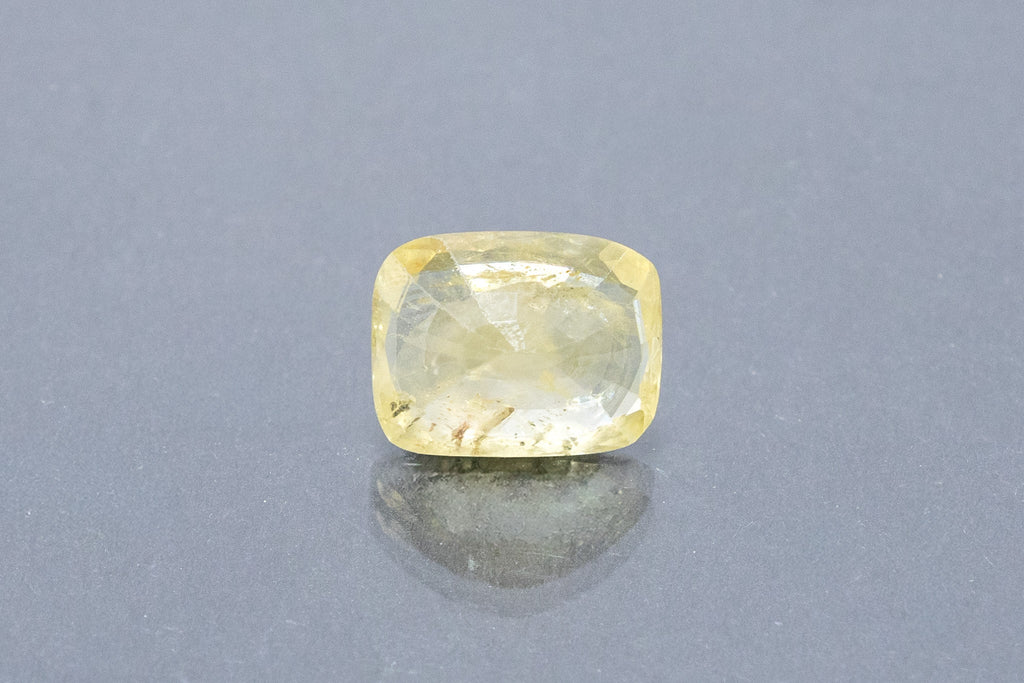 ceylon yellow sapphire 6.26 carat back image