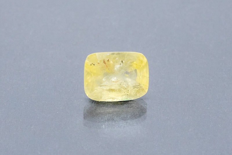 ceylon yellow sapphire 6.26 carat front image