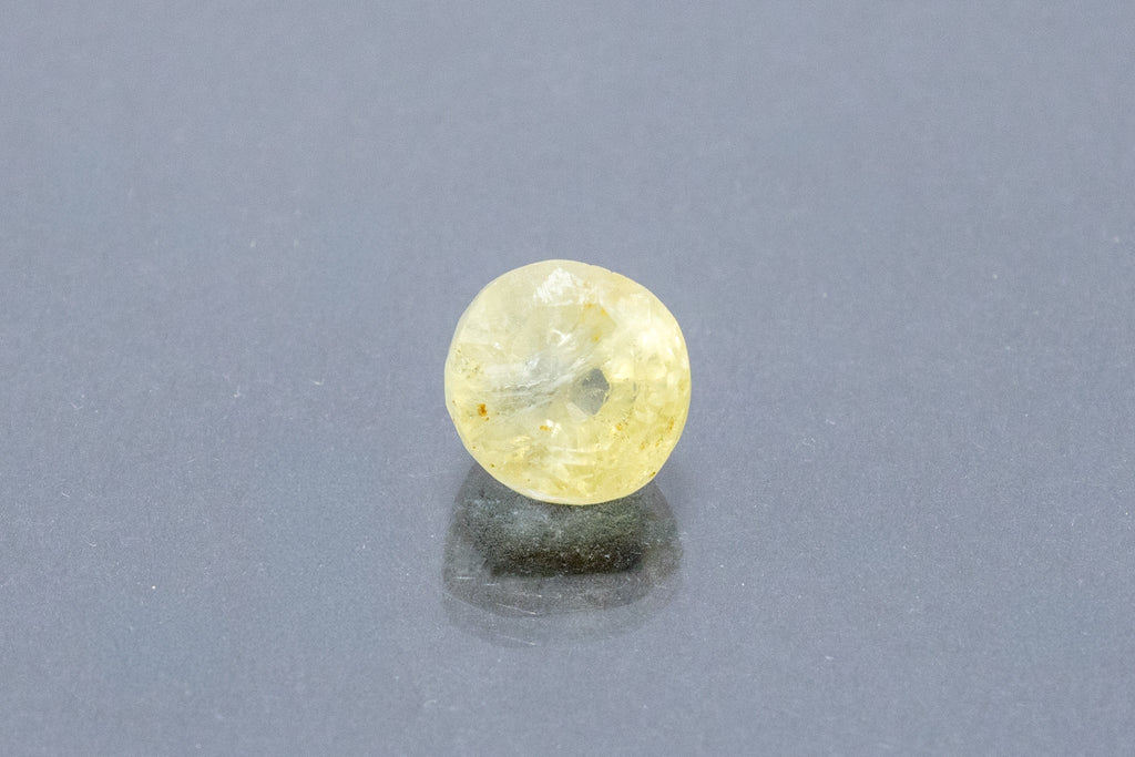 ceylon yellow sapphire 7.34 carat front image
