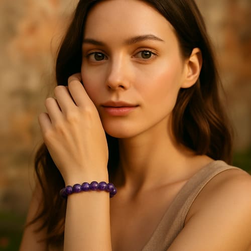 Amethyst Bracelet (Jamuniya)