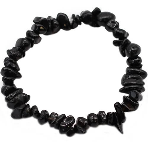 Black Hakik Chips Bracelet