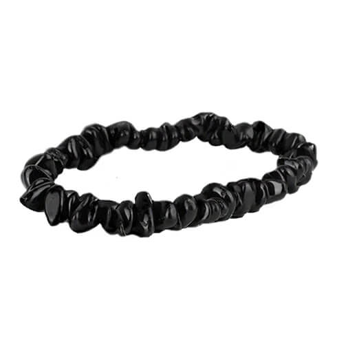 Black Hakik Chips Bracelet