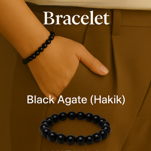 Black Hakik Bracelet
