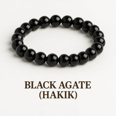 Black Hakik Bracelet