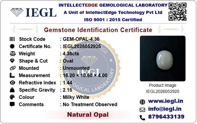 Australian Opal - 4.36 Carat