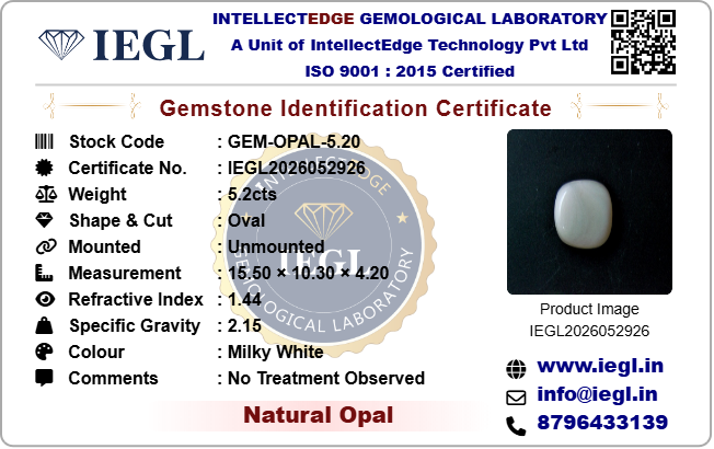 Australian Opal - 5.20 Carat