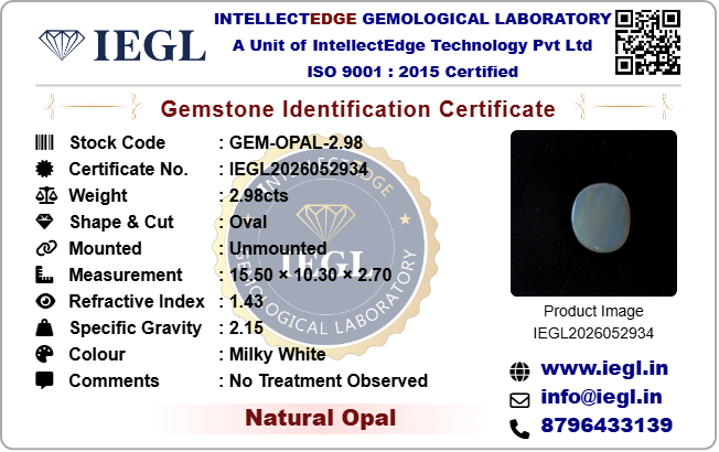 Australian Opal - 2.98 Carat