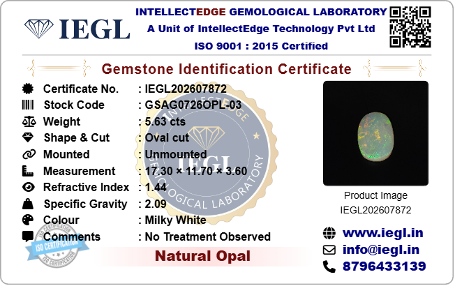 Opal - 5.63 Carat