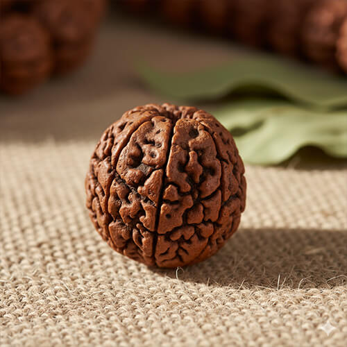 4 Mukhi Original Nepali Rudraksha