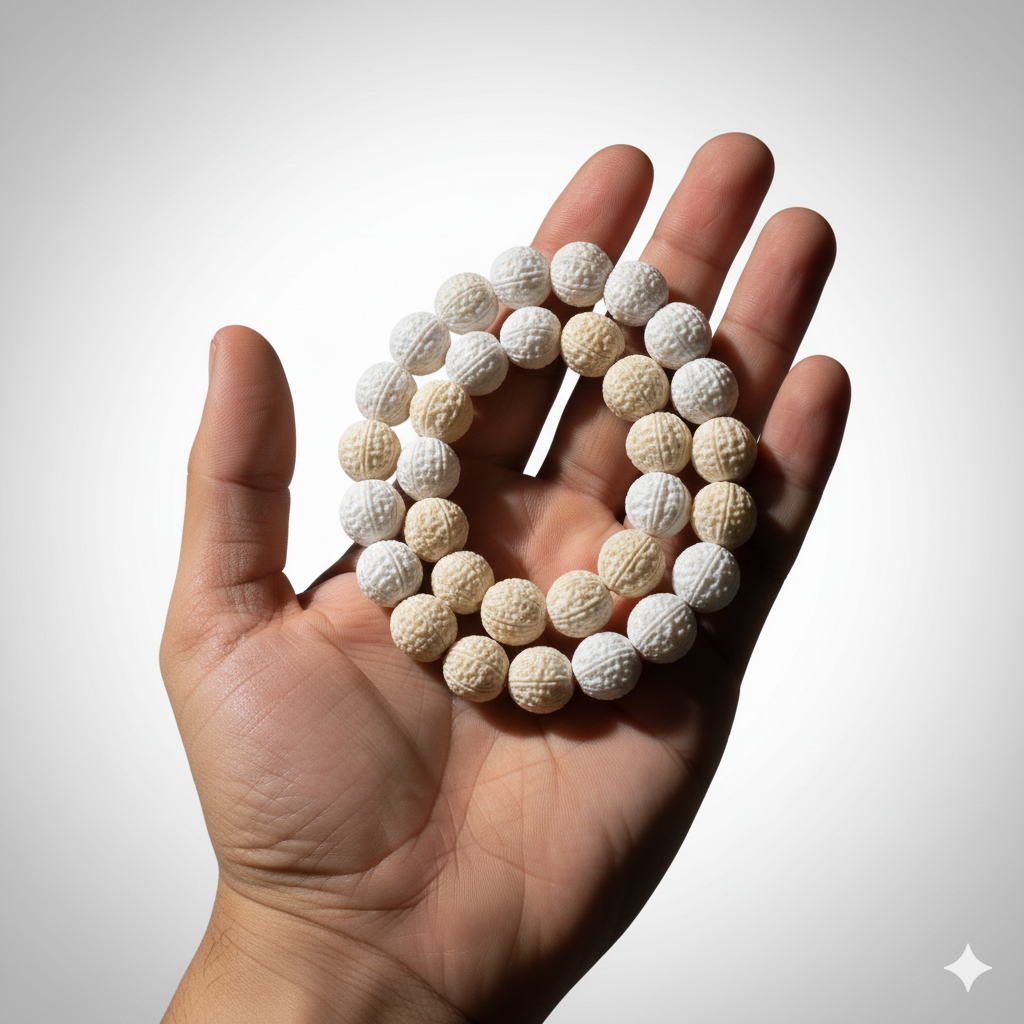 Dus Mukhi Rudraksha Mala (108 Beads)