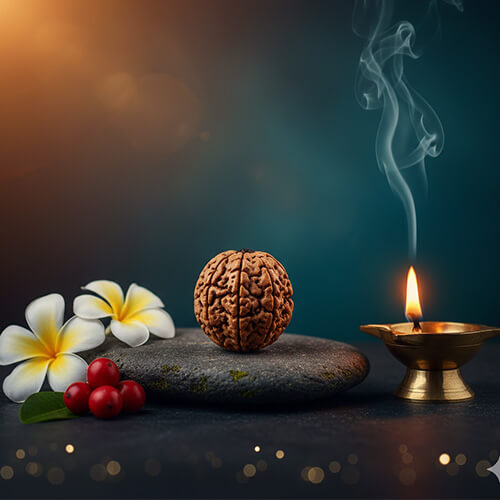 Dus Mukhi - Ten Faced Rudraksha - Lab Certified
