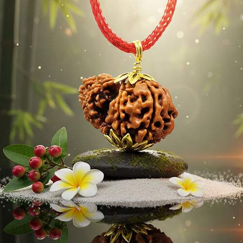 Garbh-Gauri Rudraksha - Lab Certified (Without Mala)