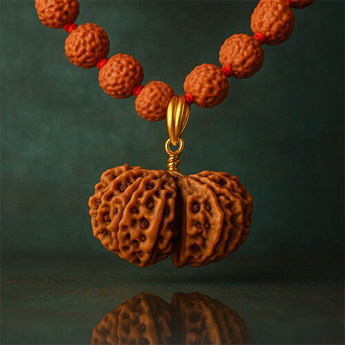 Gauri Shankar Rudraksha - Lab Certified