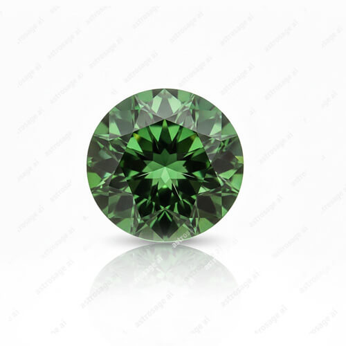 Greenish Tourmaline (5 Carat) - Lab Certified