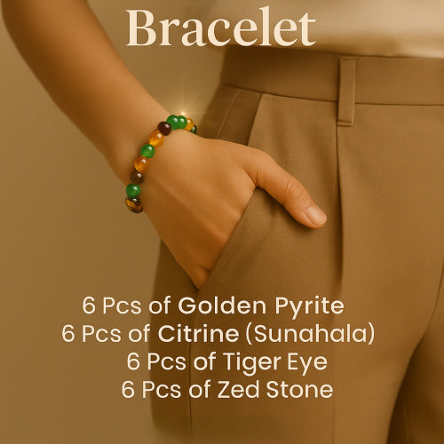 Money Magnet Bracelet (Original Golden Pyrite)