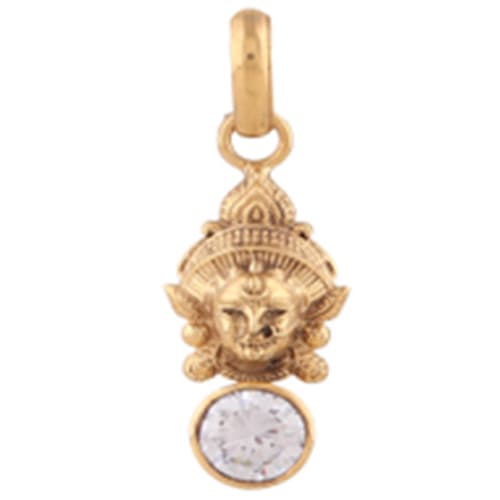Nav Durga with Zircon Pendant Panchdhatu with Chain
