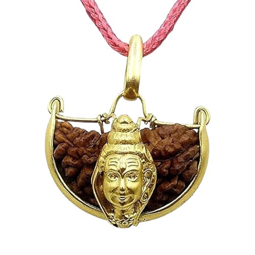 Ek Mukhi - One-Faced Shiva Rudraksha Pendant - Lab Certified (Without Mala)