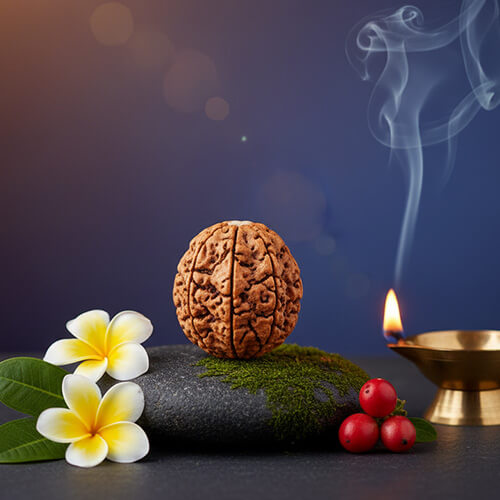 Panch Mukhi-Five-Faced Rudraksha - Lab Certified (Without Mala)
