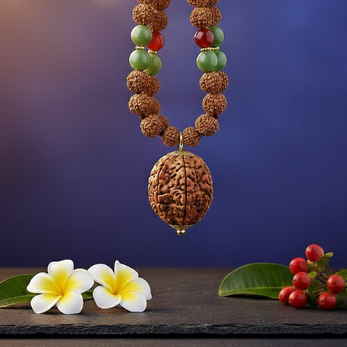 Saat Mukhi- Seven Faced Rudraksha - Lab Certified