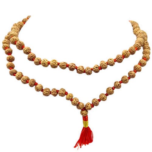 Six-Faced Rudraksha Mala (Rosary) (6 Faced Rudraksha)