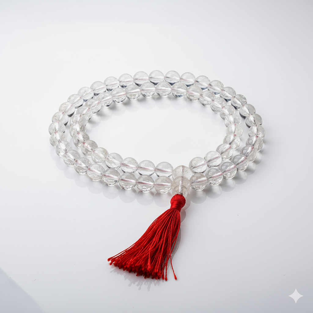 Spahtik Kantha - Crystal Quartz Mala