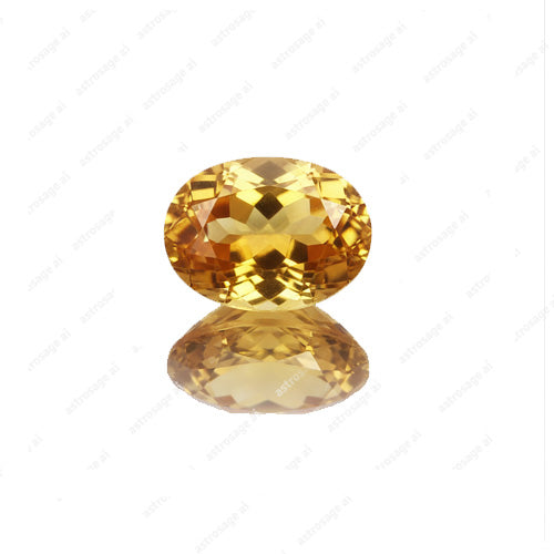 Citrine (SUNELA) Stone - (Simple) - 8mm