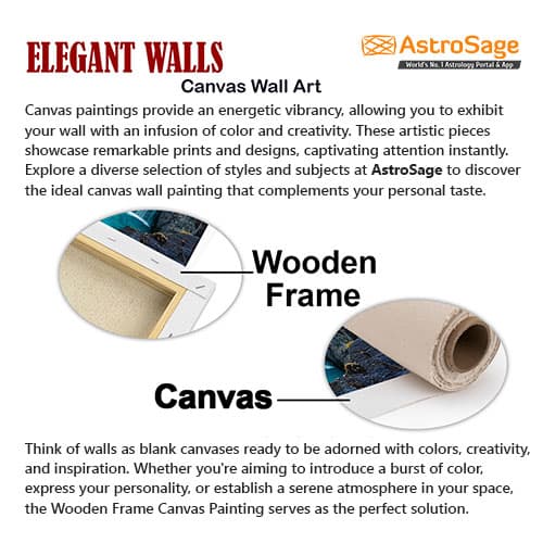 Modern Sunset Lake Forest Natural Scenery 3D Mural CanVas Wall Painting (WP_0201N)