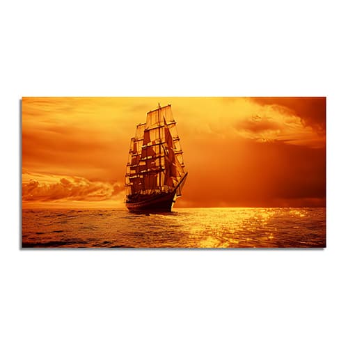 Sunrise Scenery Sunset canvas wall painting (WP_0218N)