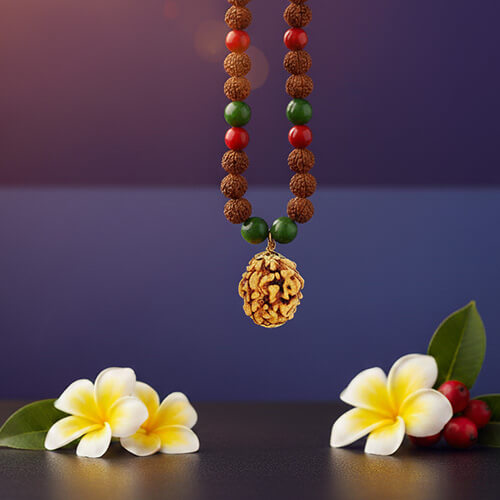 3 Mukhi Original Nepali Rudraksha