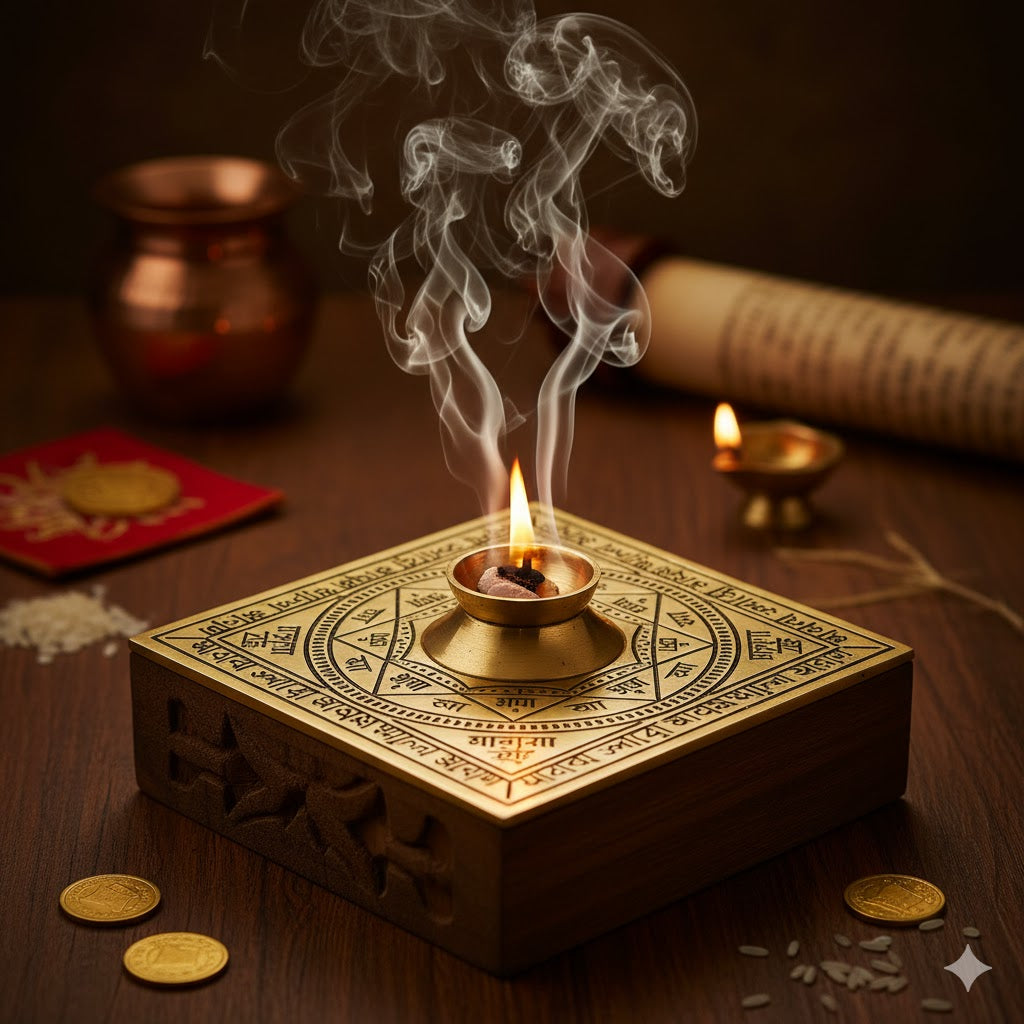 Dhan Vridhi Yantra Burner
