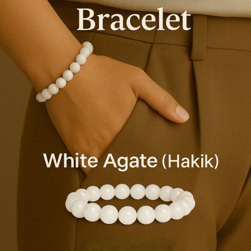 White Hakik Bracelet