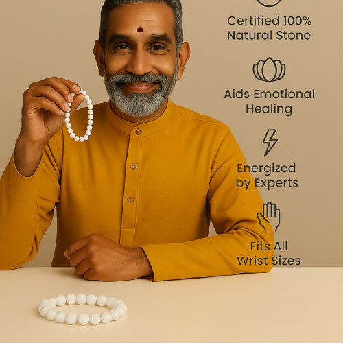 White Hakik Bracelet