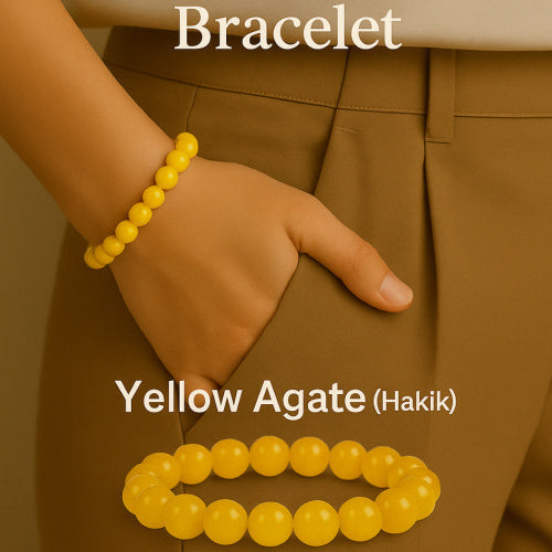 Yellow Hakik Bracelet