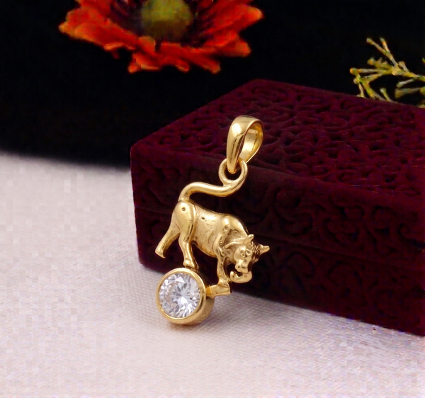 Zircon-Pendant Panchdhatu